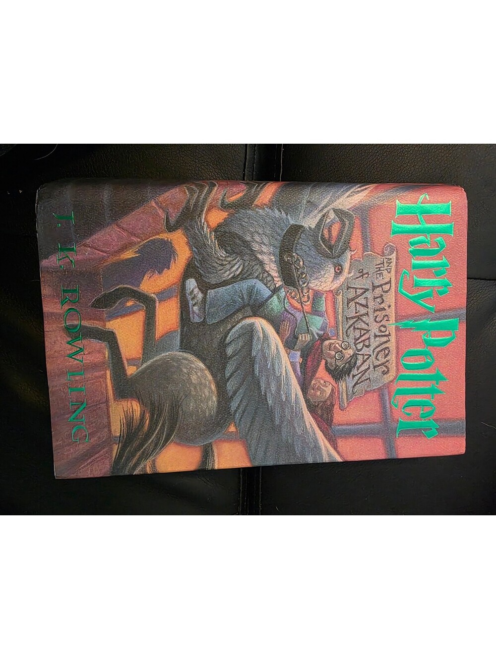 Harry Potter and the Prisoner of Azkaban by J.K. Rowling Hardcover Book